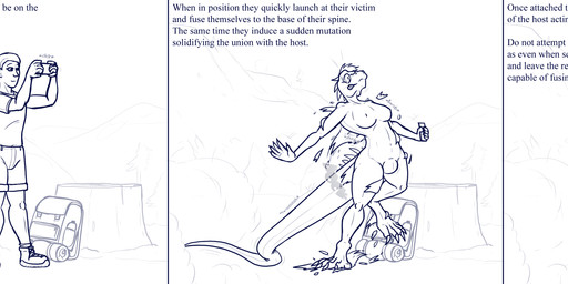 anthro base_one_layout basic_sequence big_breasts bottomwear breast_growth breasts clothing digitigrade duo electronics footwear gender_transformation growth gynomorph hair holding_object holding_phone human_to_anthro intersex linear_sequence looking_down male merging mtg_transformation mti_transformation nude one_row_layout phone shirt shoes short_hair shorts solo species_transformation standing surprised text three_frame_image three_frame_sequence topwear transformation transformation_sequence tree_stump daniel_kay human mammal scalie 2020 absurd_res english_text hi_res sequence