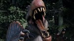 ambiguous_gender claws detailed_background feral green_eyes looking_at_viewer open_mouth outside plant pupils scales sharp_teeth slit_pupils solo teeth tongue tree ivorylagiacrus jurassic_park universal_studios spinosaurus_(jurassic_park_3) dinosaur prehistoric_species reptile scalie spinosaurid spinosaurus theropod 16:9 2023 3d_(artwork) 4k absurd_res digital_media_(artwork) hi_res widescreen