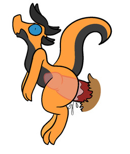 blue_eyes bodily_fluids brown_body brown_fur cum cum_inside disembodied_penis duo erection female female_focus female_penetrated feral fur genital_fluids genitals horn internal large_penetration male male/female male_penetrating male_penetrating_female nude penetration penis semi-anthro sex shocked simple_background size_difference solo_focus white_background trout_(artist) kobold reptile scalie 2016 aliasing digital_media_(artwork)