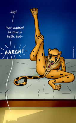 adolescent anthro autofellatio balls bedroom caught_in_the_act caught_masturbating genitals half-erect male masturbation nude nude_male oral oral_masturbation penile penile_masturbation penis penis_tip solo young confusedraven jay_(confusedraven) absurd_res hi_res