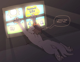 3_toes anthro brown_body brown_fur claws feet finger_claws fur hair male nude_anthro nude_male pawpads paws solo text toes dogtober nintendo nintendo_switch tomodachi_life tomodachi_life:_living_the_dream tobi_(dogtober) canid canine canis domestic_dog mammal 2026 colored digital_drawing_(artwork) digital_media_(artwork) english_description english_text sketch