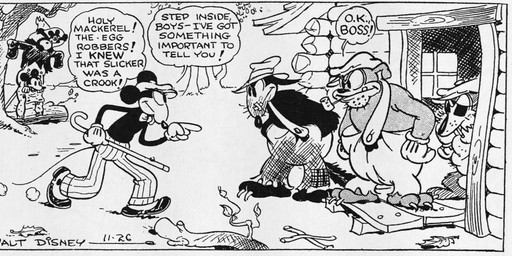 anthro bandage bottomwear bow_tie building cane clothed clothing dialogue feet feral footwear gloves group handwear hat headgear headwear male night open_mouth outside pants plant scarecrow shoes smoking smoking_pipe standing tail text toes tree walking earl_duvall floyd_gottfredson disney public_domain butch_(mickey_mouse) mickey_mouse mister_slicker snake_(mickey_mouse) squeaky_(mickey_mouse) bulldog canid canine canis domestic_dog mammal mastiff molosser mouse murid murine mustelid musteline rodent sciurid tree_squirrel true_musteline weasel 1930 20th_century absurd_res ancient_art black_and_white comic dated hi_res long_image monochrome signature wide_image