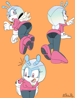 antennae_(anatomy) anthro blue_body blush bottomwear clothed clothing female footwear gloves handwear insect_wings looking_back open_mouth panties shoes simple_background skirt smile solo underwear wings neo_x6 idw_publishing sega sonic_the_hedgehog_(comics) sonic_the_hedgehog_(idw) sonic_the_hedgehog_(series) jewel_the_beetle arthropod beetle insect absurd_res digital_media_(artwork) hi_res