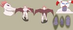 anthro bowing false_dragon feet fellatio male oral parasite paws penile sex smile smiling_at_viewer solo spread_wings tentacles wings ails mythology dragon mythological_creature mythological_scalie scalie absurd_res hi_res model_sheet