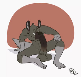 4_fingers 4_toes anthro autofellatio balls balls_on_ground big_balls big_penis biped black_nose brown_body brown_fur brown_nipples brown_penis erection feet fingernails fingers fur genitals gloves_(marking) grey_body grey_feet grey_fur grey_hands grey_inner_ear hand_on_ground hand_on_leg huge_balls huge_penis humanoid_feet humanoid_genitalia humanoid_hands humanoid_penis hyper hyper_genitalia hyper_penis inner_ear_fluff leg_markings male male_anthro markings masturbation multicolored_body multicolored_fur nails narrowed_eyes nipples nude nude_anthro nude_male oral oral_masturbation penile penile_masturbation penis penis_in_mouth penis_in_own_mouth plantigrade simple_background sitting socks_(marking) solo tail tail_motion tailwag toes tuft maxpany aggretsuko sanrio haida_(aggretsuko) hyena mammal spotted_hyena 2022 2d_animation animated digital_media_(artwork) flat_colors frame_by_frame loop no_sound short_playtime signature video