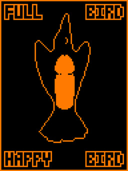 ambiguous_gender ambiguous_penetration beak bestiality black_and_orange border duo extreme_penetration feral feral_penetrated genitals human_on_feral human_penetrating human_penetrating_feral humanoid_genitalia humanoid_penis interspecies male male/ambiguous orange_border penetration penis ridiculous_fit sex text wings einin avian bird human mammal 2026 3:4 digital_media_(artwork) english_text monochrome pixel_(artwork)