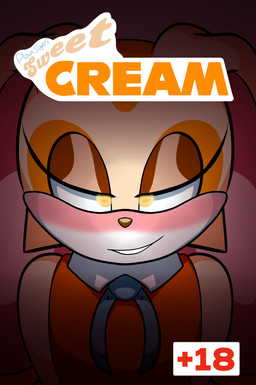 anthro blush blushing_at_viewer female hands_behind_back logo loli looking_at_viewer mesugaki smile smiling_at_viewer solo young young_anthro young_female plainsight sega sonic_the_hedgehog_(series) cream_the_rabbit lagomorph leporid mammal rabbit absurd_res colored cover_art hi_res