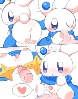 adult_on_young age_difference anal anal_penetration anthro blue_eyes blue_scarf bodily_fluids butt cowgirl_position cum cum_on_belly cum_on_body cumshot_in_ass duo emanata fellatio first_person_view from_front_position genital_fluids genitals heart_symbol looking_at_viewer male male/male mostly_nude narrowed_eyes on_bottom on_top open_mouth oral oral_penetration pawpads penetrating_pov penetration penile penile_penetration penis penis_in_ass penis_size_difference pink_pawpads presenting presenting_hindquarters scarf scarf_only scut_tail sex short_tail solo_focus solo_in_panel tail white_body young young_anthro 32up human lagomorph leporid mammal rabbit absurd_res character_request hi_res