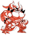 big_muscles bracelet jewelry male muscular muscular_humanoid muscular_male pecs solo spiked_bracelet spikes yongdasom sega sonic_the_hedgehog_(series) the_deadly_six zavok humanoid zeti absurd_res hi_res