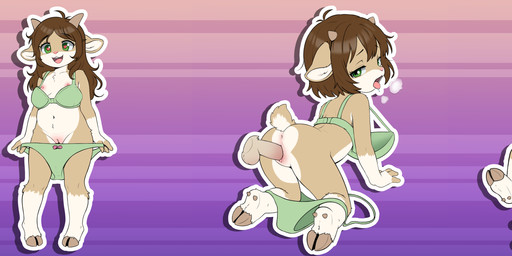 age_regression aged_down anthro bodily_fluids clothing cum cum_from_vagina cum_in_vagina cum_inside female genital_fluids oversized_clothing solo vaginal young bitesizedcookie bovid caprine goat mammal 3:1 absurd_res hi_res