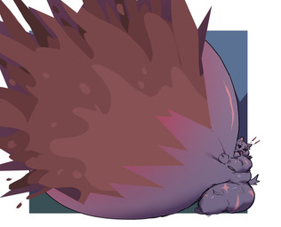 anthro belly belly_blush belly_expansion big_belly big_butt big_moobs black_nipples black_sclera bloated blush body_blush butt expansion gore hand_on_belly huge_belly huge_butt hyper hyper_belly male messy moobs morbidly_obese morbidly_obese_anthro morbidly_obese_male navel nipples nude obese obese_anthro obese_male open_mouth overweight overweight_anthro overweight_male pink_tongue popping red_eyes scar solo stuffing thick_thighs tongue weight_gain bellylossi elden_ring fromsoftware blaidd_(elden_ring) canid canine canis mammal wolf hi_res