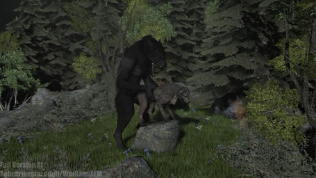 all_fours anatomically_correct animal_genitalia animal_penis animal_vulva anthro anthro_on_feral anthro_penetrating anthro_penetrating_feral balls bestiality biped black_body black_fur butt canine_genitalia canine_penis canine_vulva claws cloud detailed_background doggystyle duo ear_motion erection evergreen_tree female female_on_anthro female_penetrated feral feral_penetrated forest from_behind_position fur genitals hair height_assist intraspecies intraspecies_bestiality larger_anthro larger_male light looking_at_another looking_pleasured love male male/female male_on_feral male_penetrating male_penetrating_female male_penetrating_feral moon moonlight night open_mouth orgasm outside penetration penile penile_penetration penis penis_in_vagina pine_tree plant quadruped sex size_difference smaller_female smaller_feral smaller_penetrated star tail teeth tender tongue tongue_out tree tree_stump vaginal vaginal_penetration vulva white_body white_fur wolfland bethesda_game_studios microsoft mythology skyrim subscribestar the_elder_scrolls skyrim_werewolf canid canine canis domestic_dog hunting_dog irish_wolfhound mammal mythological_canine mythological_creature sighthound werecanid werecanine werecreature werewolf 16:9 2026 3d_(artwork) 3d_animation animated digital_media_(artwork) full_version_at_paywall hi_res high_framerate loop no_sound preview short_playtime source_filmmaker_(artwork) video watermark widescreen