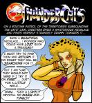 animal_humanoid big_breasts blonde_hair breasts calibos cat_humanoid cheetah cheetara clothed clothing dialogue english_text felid felid_humanoid feline feline_humanoid female fur hair humanoid mammal mammal_humanoid markings open_mouth simple_background smile solo spots spotted_body spotted_fur spotted_hair text thundercats
