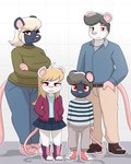 anthro clothed clothing family family_photo female group male male/female married_couple mature_anthro mature_female pose standing young young_anthro young_female young_male pencil_bolt beau_johnson_(pencil_bolt) magnolia_johnson_(pencil_bolt) matilda_johnson_(pencil_bolt) rockie_johnson_(pencil_bolt) mammal murid murine rat rodent absurd_res hi_res