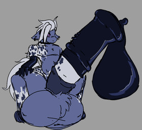 animal_genitalia animal_penis anthro balls big_balls big_penis bodily_fluids condom cum equine_genitalia equine_penis filled_condom genital_fluids genitals huge_balls huge_penis hyper hyper_balls hyper_genitalia hyper_penis male penis sexual_barrier_device solo squatting_pose hornyaxolotl equid equine horse mammal pony
