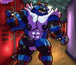 abs anthro back_muscles balls biceps big_muscles blue_body bodily_fluids cum cum_drip cum_on_penis cumshot dripping ejaculation erection flexing fur genital_fluids genitals growth gym_locker huge_muscles humanoid_genitalia hyper hyper_muscles looking_at_viewer male moan muscle_growth muscular muscular_anthro muscular_male musk nipples nude pecs penis simple_background slim smile solo sweat tail transformation vein veiny_penis santiagomt nintendo pokemon domestic_cat felid feline felis generation_7_pokemon incineroar maine_coon mammal pantherine pokemon_(species) tiger animated short_playtime sound webm