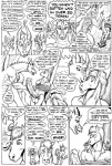 2009 anthro balls base_three_layout big_balls big_penis black_and_white bold_text bound comic conjoined_speech_bubble conscience dialogue dialogue_outside_panel dragon drip_effect dripping_text duo_focus eight_frame_image english_text equid equine erection female genitals group gustav_(here_there_be_dragons) here_there_be_dragons horn horse huge_balls huge_penis hyper hyper_genitalia hyper_penis karno larger_female licking licking_lips linked_speech_bubble male mammal monochrome mythological_creature mythological_scalie mythology number outside_panel overlay_layer panel_skew pen_(artwork) penis penis_grab pointy_speech_bubble profanity rope scalie self_lick shoulder_angel shoulder_devil size_difference smaller_male species_in_dialogue speech_bubble tail text text_emphasis three_row_layout time_period tongue tongue_out traditional_media_(artwork) vein veiny_penis zashy