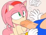 accessory amy_rose anthro areola big_penis blue_body blue_fur blush bodily_fluids bracelet butt clothing drooling duo erection eulipotyphlan excited eyelashes fanboy fangirl fellatio female female_penetrated fur genitals gloves green_eyes hair_accessory hairband half-closed_eyes handwear heart_symbol hedgehog hi_res jewelry male male/female male_penetrating male_penetrating_female mammal mostly_nude narrowed_eyes nipples oral oral_penetration penetration penile penis pink_body pink_fur saliva sega sex shaking sonic_the_hedgehog sonic_the_hedgehog_(series) sound_effects supersegasonicss tail tail_motion tailwag text thought_bubble tongue tongue_out vein veiny_penis