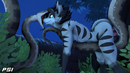 2_penises anal anal_penetration anthro anthro_on_feral anthro_penetrated bestiality brown_body brown_fur brown_hair brown_scales diphallism double_anal double_penetration duo feral feral_penetrating feral_penetrating_anthro fluffy fluffy_tail forest fur genitals hair hypnosis imminent_vore interspecies male male/male male_penetrated male_penetrating male_penetrating_male mind_control multi_genitalia multi_penis night nude_anthro nude_male outside penetration penile penile_penetration penis plant ringed_eyes scales sex smile striped_body striped_fur stripes tail tree psikokinetic warfaremachine_(modeler) the_jungle_book kaa_(jungle_book) psiko_(psikokinetic) canid canine canis jackal mammal reptile scalie snake 16:9 2026 3d_(artwork) digital_media_(artwork) hi_res source_filmmaker_(artwork) widescreen