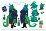3_toes anthro big_breasts blue_hair blue_pawpads book breasts clothed clothed_anthro clothed_female clothing collar color_swatch feet female female_anthro fin finger_wag furgonomics green_body green_scales green_tail hair head_fin huge_breasts imperial_unit magic_book magic_user non-mammal_breasts pawpads plushie scales slightly_chubby slightly_chubby_anthro slightly_chubby_female solo stated_height tail text thick_thighs toes wide_hips zinnick mythology louness_astaria dragon mythological_creature mythological_scalie scalie 2022 absurd_res character_name english_description english_text hi_res multiple_images
