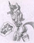 2013 2014 anthro anthrofied black_and_white clothing cutie_mark equine female friendship_is_magic grenade gun hair horn horse levitation looking_at_viewer magic mammal mass_effect metalfoxxx monochrome my_little_pony pistol pony ranged_weapon sci-fi skinsuit space_suit twilight_sparkle_(mlp) unicorn weapon
Rating: Safe
Score: 9
User: 2DUK
Date: February 27, 2014