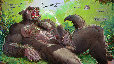 angry anthro armpit_hair ball_fondling balls biped bodily_fluids body_hair bone branch chest_fur chest_hair claws cum cum_drip cum_in_mouth cum_inside cum_on_face cum_on_penis cumshot cumshot_in_mouth cumshot_on_chest cumshot_on_face detailed_background dialogue dripping ear_piercing ejaculation erection eyebrows facial_hair feet finger_claws fingernails fingers fondling fur genital_fluids genitals grass grey_body grey_fur hair handjob happy_trail holding_balls humanoid_genitalia humanoid_hands humanoid_penis india jewelry jungle_background leaf long_penis male male_anthro mohawk mullet muscular muscular_anthro muscular_arms muscular_male nails nipples nude nude_anthro nude_male pawpads penile penis piercing plant pubes pupils roaring roots sex short_hair solo tail text toes tree tribal tusks vein hotsatyr mythology patreon the_jungle_book bhima canid canine canis mammal wolf 2025 censored english_text hi_res mosaic_censorship