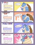 angry anthro biped blue_body bodily_fluids brand_parody cellphone dialogue electronics phone smartphone solo sweat text unagi_bukuro amazon_(company) gmail google nintendo pokemon blastoise generation_1_pokemon pokemon_(species) 2020 comic english_text hi_res