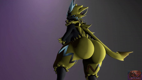 anthro big_butt bouncing_butt butt dancing female feral pole pole_dancing solo stripper twerking knightsfm warfaremachine_(modeler) nintendo pokemon warfare_zeraora generation_7_pokemon legendary_pokemon pokemon_(species) zeraora 3d_(artwork) 3d_animation animated digital_media_(artwork) source_filmmaker_(artwork)