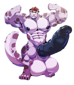 abs anthro balls barazoku biceps big_balls big_muscles big_pecs big_penis brown_spots deltoids erection flexing fur genitals hair huge_balls huge_muscles huge_pecs huge_penis humanoid_genitalia humanoid_penis hyper hyper_balls hyper_genitalia hyper_penis looking_at_viewer male markings muscular muscular_anthro muscular_arms muscular_male nipples pecs penis red_hair saggy_balls simple_background smile solo spots spotted_body standing teeth vein veiny_muscles veiny_penis white_background white_body white_fur komboochie darius_(snowdarius) felid leopard mammal pantherine 2020 absurd_res hi_res