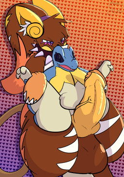 anthro balls big_balls big_penis breasts collar duo erection female from_behind_position full_nelson full_nelson_(legs_held) full_nelson_position fur genitals hair huge_balls huge_penis hyper hyper_balls hyper_genitalia hyper_penis male male/female nude penis sex simple_background smile spiked_collar spikes vaginal vulva lemonoki nintendo pokemon fan_character alolan_form alolan_raichu generation_2_pokemon generation_7_pokemon pokemon_(species) regional_form_(pokemon) reptile scalie totodile absurd_res digital_media_(artwork) hi_res incest_(lore)