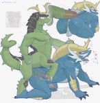 all_fours anal anal_orgasm anal_penetration anthro anthro_on_taur anthro_penetrated anus backsack balls bareback beard bent_over big_balls big_butt big_penis blush bodily_fluids breath butt chest_tuft cum cum_in_ass cum_inside cum_while_penetrated cumshot duo ejaculation emanata erection facial_hair from_behind_position genital_fluids genitals hands-free heart_symbol horn horn_grab humanoid_genitalia humanoid_penis hybrid_genitalia hybrid_penis long_penis looking_pleasured male male/male male_penetrated male_penetrating male_penetrating_male medial_ring medial_ringed_humanoid_penis medial_ringed_hybrid_penis muscular muscular_anthro muscular_male muscular_taur mustache nude open_mouth orgasm penetration penile penile_penetration penis penis_in_ass penis_size_difference perineum quadruped scales sex shell simple_background sweat tail taur_penetrating taur_penetrating_anthro teeth thick_penis thrusting tongue tongue_out tuft white_background shiruru big_blue_bubble my_singing_monsters nintendo pokemon generation_5_pokemon pokemon_(species) samurott strombonin_(my_singing_monsters) taur 2025 crossover hi_res