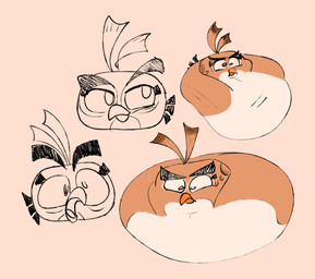 beak beak_closed belly belly_expansion big_belly black_eyebrows black_eyes black_tail brown_body brown_eyes brown_feathers chubby_cheeks closed_smile confusion expansion eyebrows eyelashes feathers female female_feral feral floating_eyebrows huge_belly limbless morbidly_obese morbidly_obese_female morbidly_obese_feral mouth_closed multicolored_body multicolored_feathers no_pupils obese obese_female obese_feral open_beak open_mouth orange_beak overweight overweight_female overweight_feral pupils simple_background sitting smile solo surprised tail tail_feathers tan_background tan_eyes tan_tongue thick_eyebrows tongue weight_gain white_body white_feathers white_pupils octoguy angry_birds angry_birds_stella rovio_entertainment sega dahlia_(angry_birds) avian bird eared_owl long-eared_owl owl true_owl 2023 digital_drawing_(artwork) digital_media_(artwork) english_description flat_colors hi_res multiple_scenes