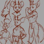 blush flexing male nipples shirtless solo wizard101 dyvim_whitehart the_bat_(wizard101) bat mammal mouse murid murine rodent 1:1 hi_res sketch