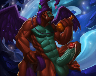 abs anthro balls barazoku bedroom_eyes bodily_fluids brown_body clothing cum cum_drip cum_on_own_penis cum_on_penis cum_on_self cum_string dripping ejaculation erection fangs feathered_wings feathers flask genital_fluids genitals green_body green_horn green_penis hat headgear headwear holding_cloth holding_flask horn humanoid_genitalia humanoid_penis jewelry looking_at_viewer male muscular muscular_anthro muscular_male narrowed_eyes necklace pecs penis purple_wings seductive solo sparkles teeth wings kittikary activision mythology spyro_reignited_trilogy spyro_the_dragon kasiya_(spyro) rescued_dragons_(spyro) dragon mythological_creature mythological_scalie scalie 2021 digital_media_(artwork) full-length_portrait portrait