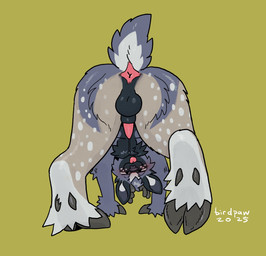 animal_genitalia animal_penis anthro anus balls big_hooves black_balls black_body black_ears black_face black_fur black_perineum black_sheath blep blush bodily_fluids brown_hooves butt freckles fur genital_fluids genitals green_background hooves leg_tuft looking_at_viewer looking_through looking_through_legs looking_through_legs_at_viewer male male_anthro markings nude_anthro nude_male penis penis_tip perineum pink_anus pink_penis pink_tongue precum purple_body purple_fur purple_tail rear_view scut_tail sheath short_tail simple_background solo spots spotted_body spotted_fur spotted_legs tail text tongue tongue_out tuft white_freckles white_spots white_tail white_text birdpaw_(artist) deer mammal 2025 artist_name dated digital_drawing_(artwork) digital_media_(artwork) full-length_portrait hi_res portrait