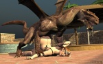 3d all_fours bestiality cgi colleen3d death_by_snoo_snoo doggystyle dragon female feral forced from_behind horn human interspecies male outside penetration rape scalie sex straight vaginal vaginal_penetration wings
Rating: Explicit
Score: 6
User: furmann
Date: July 13, 2013