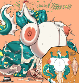 abdominal_bulge abs anthro anthro_penetrated areola armor balls big_balls big_breasts big_muscles big_penis bodily_fluids breasts breed claws cowgirl_position cum cum_in_vagina cum_inflation cum_inside duo ejaculation erection faceless_character faceless_male fainted_after_sex female female_penetrated from_front_position genital_fluids genitals headgear heart_symbol helmet horn huge_balls huge_breasts huge_muscles huge_penis human_on_anthro human_penetrating human_penetrating_anthro human_penetrating_female hyper hyper_balls hyper_genitalia hyper_micro hyper_penis inflation interspecies knight larger_female macro male male/female male_penetrating male_penetrating_female micro muscular muscular_anthro muscular_female muscular_male nipples nude on_bottom on_top orgasm pecs penetration penis plap_(sound) sex size_difference smaller_male tail text thick_thighs vaginal vaginal_penetration vulva warrior ze_blackball.d mythology jade_the_valkyria_dragon dragon human mammal mythological_creature mythological_scalie reptile scalie wingless_dragon absurd_res digital_media_(artwork) hi_res