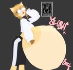 anthro anthro_pred belly big_belly death digestion female femmonarch_(monarchyart) huge_belly hyper hyper_belly solo vore monarchyvore domestic_cat felid feline felis mammal ragdoll_cat digital_drawing_(artwork) digital_media_(artwork) hi_res