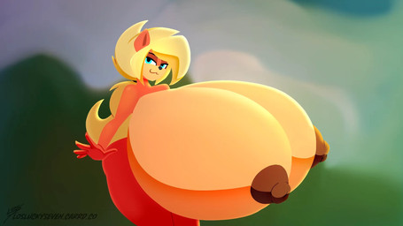 5_fingers :3 alternate_hairstyle anthro bedroom_eyes big_butt bouncing_breasts breasts butt cat_smile female fingers hair hyper long_hair looking_at_viewer narrowed_eyes nude nude_female ponytail seductive solo thick_thighs 7-light-of-shadows-7 activision crash_bandicoot_(series) tawna_bandicoot bandicoot mammal marsupial 16:9 animated animated_webp hi_res widescreen
