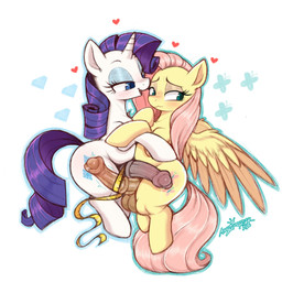balls duo eyelashes feathered_wings feathers feral genitals gynomorph gynomorph/gynomorph hair horn intersex intersex/intersex penis pink_hair pupils purple_hair quadruped smile tail white_body wings yellow_body aer0_zer0 friendship_is_magic hasbro my_little_pony mythology fluttershy_(mlp) rarity_(mlp) equid equine mammal mythological_creature mythological_equine pegasus unicorn absurd_res hi_res