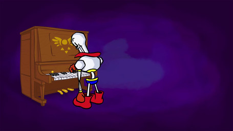 angry armor black_bottomwear black_clothing black_shorts blue_bottomwear blue_clothing blue_hoodie blue_pants blue_topwear bone boots bottomwear clothing duo explosion footwear fur_trim_(clothing) gloves handwear hoodie humor keyboard_instrument looking_at_viewer looking_down looking_up male music musical_instrument not_furry pants piano pink_slippers playing_music playing_piano purple_background red_boots red_clothing red_footwear red_gloves red_handwear red_scarf scarf shirt shoes shorts simple_background skeleton smile teeth tongue topwear upright_piano white_clothing white_shirt white_topwear yelling yelling_at_another anonymousmike mel_blanc_(va) looney_tunes spooky_scary_skeletons toby_fox_(copyright) undertale undertale_(series) warner_brothers papyrus_(undertale) sans_(undertale) animated_skeleton humanoid undead 16:9 2024 2d_animation animated digital_drawing_(artwork) digital_media_(artwork) frame_by_frame hi_res short_playtime sound video widescreen brother_(lore) brothers_(lore) sibling_(lore)
