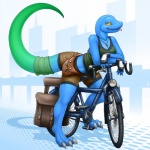 1:1 2013 3_toes abstract_background amber_eyes ammunition anthro barefoot bent_over bicycle big_claws biped blue_anole blue_body blue_skin bottomwear breasts building claws cleavage clothed clothing crossed_arms cycling dactyloid eliza_(vader-san) feet female fingerless_gloves forked_tongue furgonomics gloves grey_claws hairless handwear hi_res jewelry lizard looking_at_viewer naughty_face necklace non-mammal_breasts on_one_leg paws pose reptile scalie seductive shirt shorts simple_background skimpy smile solo standing street tail tail_clothing teeth toe_claws toes tongue tongue_out topwear vader-san vehicle wheel