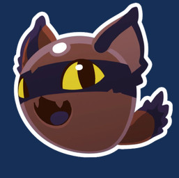 ambiguous_gender blue_tongue brown_body fangs feral flesh_fang glistening glistening_body looking_at_viewer open_mouth open_smile outline simple_background smile smiling_at_viewer solo tail teeth tongue transparent_background white_outline yellow_sclera unknown_artist slime_rancher blob_creature felid feline goo_creature hunter_slime mammal slime_(slime_rancher) alpha_channel digital_drawing_(artwork) digital_media_(artwork) full-length_portrait official_art portrait