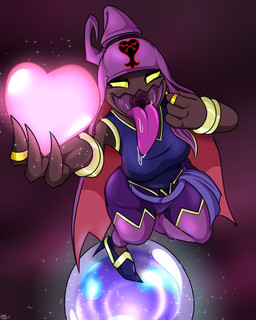 bodily_fluids bottomwear bracelet breasts clothing female footwear high_heels imminent_vore jewelry mouth_shot open_mouth pants ring saliva saliva_string shoes simple_background solo tongue tongue_out veil vore yellow_eyes novaspark disney kingdom_hearts square_enix fortuneteller_(kingdom_hearts) heartless humanoid monster 4:5 digital_media_(artwork) hi_res