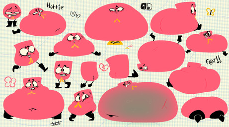 ambiguous_feral ambiguous_gender armless belly big_belly big_butt black_boots black_clothing black_eyes black_footwear black_legs blush bodily_fluids boots butt butt_expansion checkered checkered_background clothing confident confident_female drooling exclamation_point expansion falling_over female feral footwear group happy huge_belly huge_butt huge_thighs hyper hyper_belly hyper_butt immobile insect_wings larger_female lepidopteran_wings looking_at_own_butt looking_at_viewer looking_down looking_down_at_partner lying male male/female morbidly_obese morbidly_obese_female navel nervous nervous_sweat no_pupils noseless obese obese_female on_front one_eye_closed overweight overweight_female pattern_background pink_body saliva shoes simple_background sitting_on_another size_difference smaller_male smile smiling_at_viewer sweat teeth text thick_thighs thin_legs trio walking weight_gain wide_hipped_female wings yellow_body yellow_bow octoguy nintendo snipperclips clip_(snipperclips) snip_(snipperclips) arthropod butterfly insect lepidopteran paper_creature 2022 absurd_res digital_drawing_(artwork) digital_media_(artwork) english_description english_text flat_colors hi_res multiple_scenes