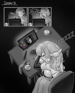 armwear big_breasts bikini breast_growth breasts clothed clothing elbow_gloves female gender_transformation gloves growth handwear heal_ball human_to_humanoid latex latex_armwear latex_bikini latex_clothing latex_elbow_gloves latex_gloves latex_handwear latex_legwear legwear lips male medal mtf_transformation open_mouth pokeball side_boob sitting skimpy sleeping solo species_transformation swimwear tablet_computer thick_lips transformation two-piece_swimsuit yawn bimboaudino inktober nintendo pokemon healslut_7_the_audino audino generation_5_pokemon human humanoid mammal pokemon_(species) pokemon_humanoid 2025 absurd_res comic greyscale hi_res monochrome