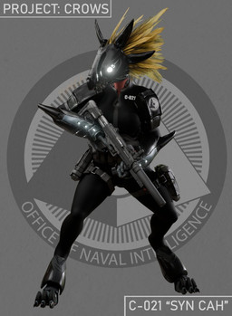 3_fingers 3_toes anthro armor avian_caruncle bottomwear clothing digitigrade feather_hair feathered_crest feathers feet female fingers footwear furgonomic_footwear furgonomics glowing glowing_eyes grey_body gun head_crest holding_object holding_ranged_weapon holding_submachine_gun holding_weapon pants pseudo_hair ranged_weapon sharp_teeth silencer simple_background solo submachine_gun symbol teeth tight_bottomwear tight_clothing tight_pants toes unsc weapon white_eyes yellow_body yellow_feathers synca pickle_juice_(modeler) halo_(series) microsoft xbox_game_studios syn_cah alien avian kig-yar scalie t'vaoan 3d_(artwork) colored digital_media_(artwork)