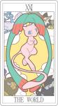 altaria ambiguous_gender card card_template english_text felid feral fortune_telling generation_1_pokemon generation_3_pokemon generation_4_pokemon group legendary_pokemon luxray major_arcana mammal mew_(pokemon) miji nintendo pokemon pokemon_(species) roman_numeral staraptor tail tarot tarot_card tauros text the_world_(tarot) wings