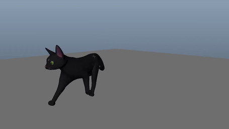 ambiguous_gender black_body black_fur climbing climbing_wall falling feral fur grey_background jumping meow meowing on_hind_legs pawpads paws platform pounce running scar simple_background sneaking solo walking micah_breitweiser if_it_fits_i_sits_(meme) little_kitty_big_city little_kitty_(lkbc) domestic_cat felid feline felis mammal 16:9 2024 3d_(artwork) 3d_animation animated digital_media_(artwork) long_playtime meme no_sound official_art video widescreen