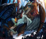 anal anal_orgasm anal_penetration bent_spoon_position bodily_fluids colored_cum cum cum_in_ass cum_inflation cum_inside cum_while_penetrated cumshot duo ejaculation feral feral_on_feral feral_penetrated feral_penetrating feral_penetrating_feral from_behind_positon genital_fluids hand_on_chest hands-free inflation licking licking_another licking_partner male male/male orgasm penetration sex tongue unusual_bodily_fluids unusual_cum unusual_genital_fluids smallboop_(artist) european_mythology mythology frexton dragon mythological_creature mythological_scalie scalie western_dragon wyvern hi_res